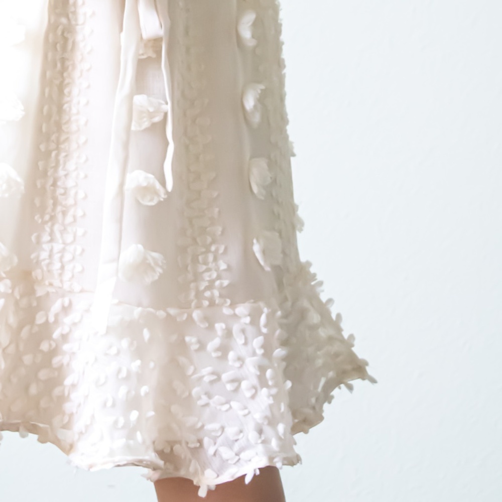 ⭐️NEW⭐️Angeleyes PomPom Long Sleeve Ruffle Dress - Picture 5 of 9